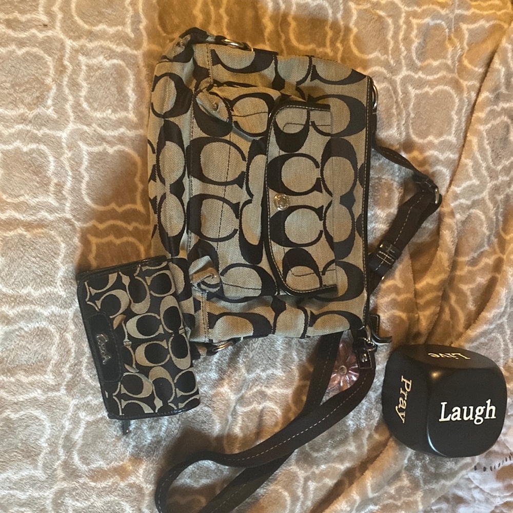 Matching set crossbody/wallet